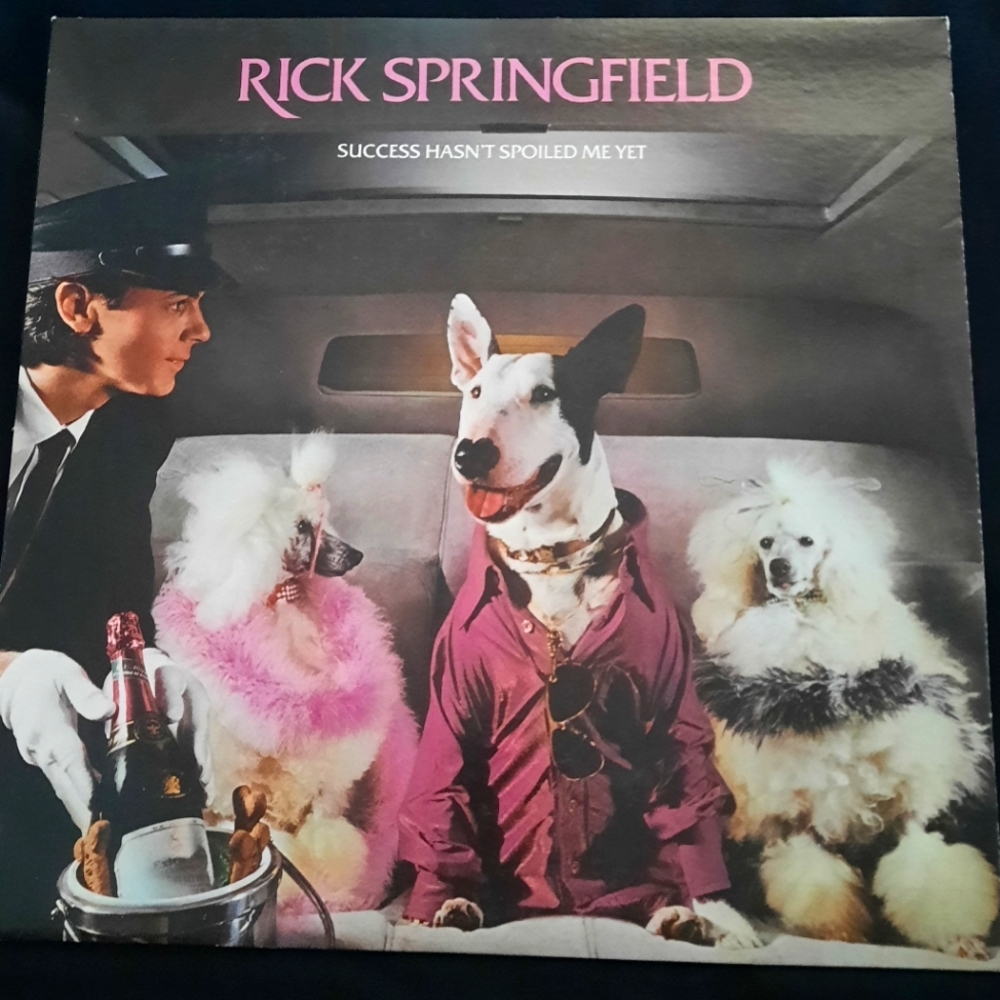 Rick Springfield- Success Hasn't Spoiled Me Yet, Vinyl LP 1982
